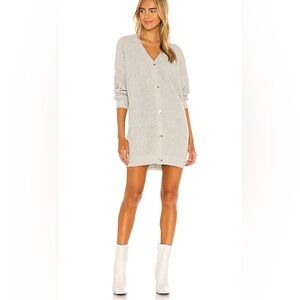 Line and Dot Elise Cardigan in Grey